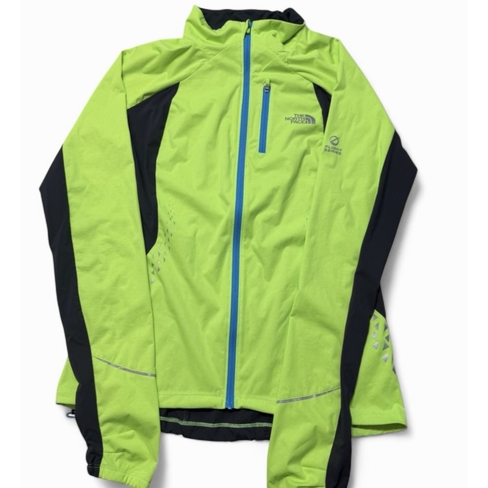 The North Face Flight Series Windstopper Jacket Womens S Green Running Flashdry